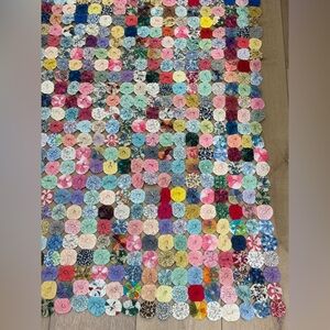 Vintage YoYo Quilt 60x88